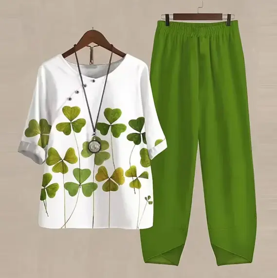 Women Summer Combo - Green