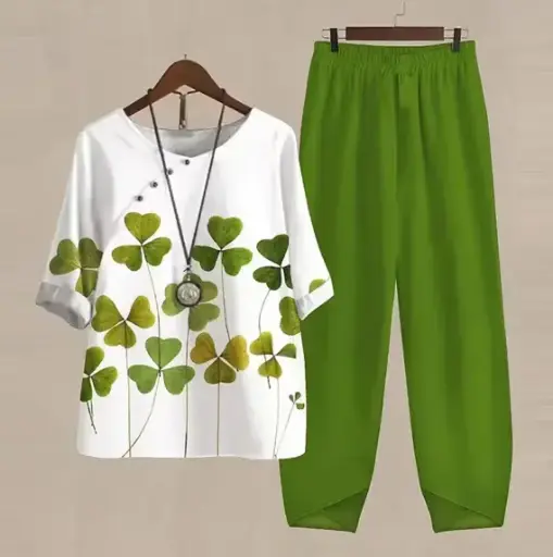 Women Summer Combo - Green